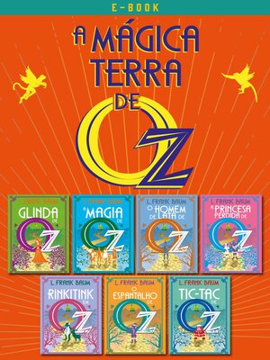cover image of Box a mágica Terra de Oz--Volume II